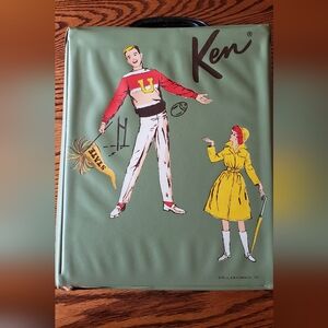 1963 Mattel Ken & Barbie Vinyl Carrying Case RARE